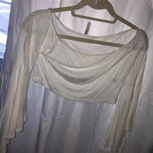 cropped boho top